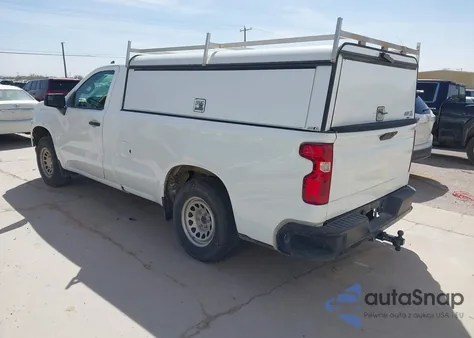2021 Chevrolet Silverado 1500 2Wd Long Bed Wt z USA, uszkodzony, nr VIN 3GCNWAEKXMG437154